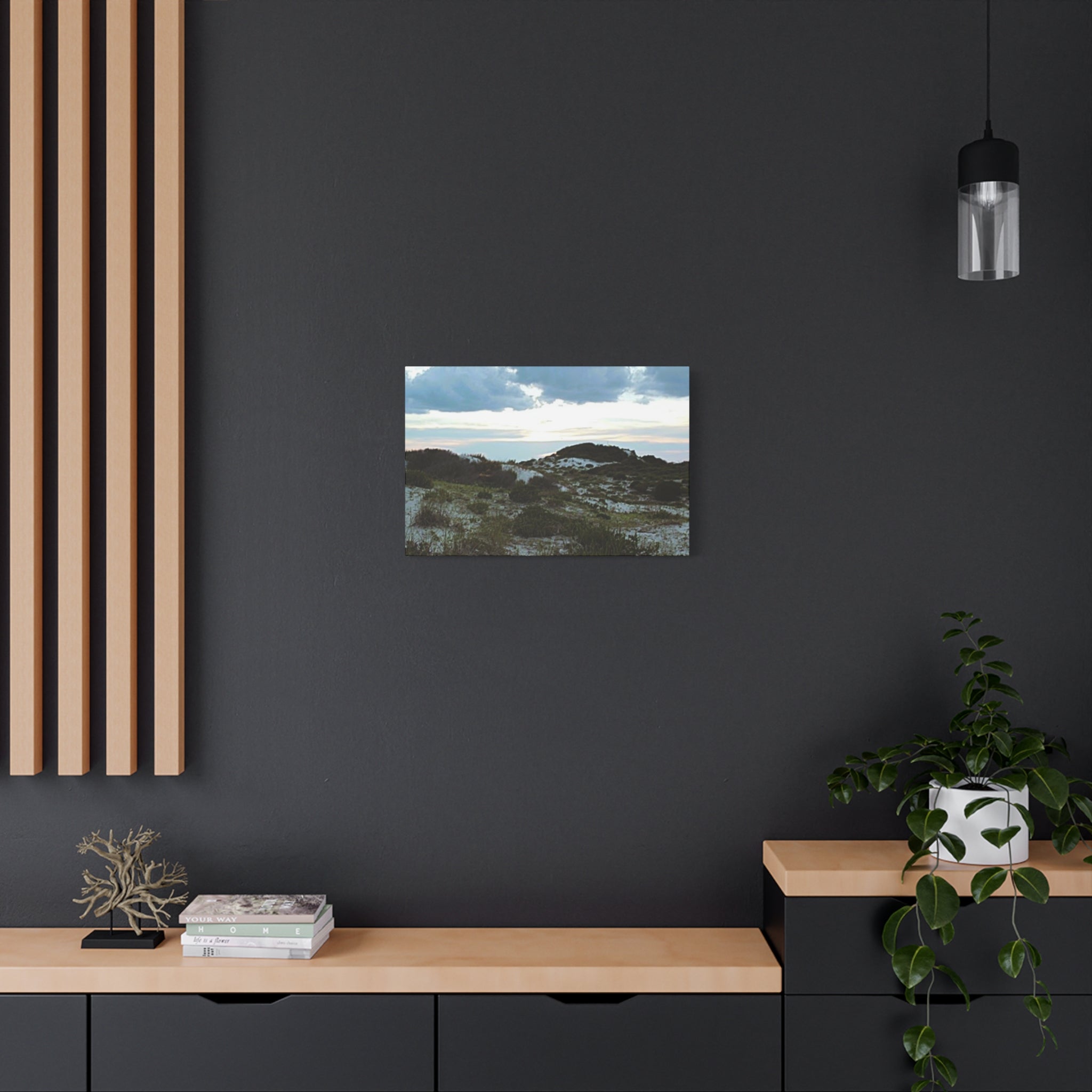 Coastal Dunes Matte Stretched Canvas