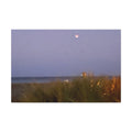 Moonlit Beach Canvas Print — Tranquil Coastal Wall Art