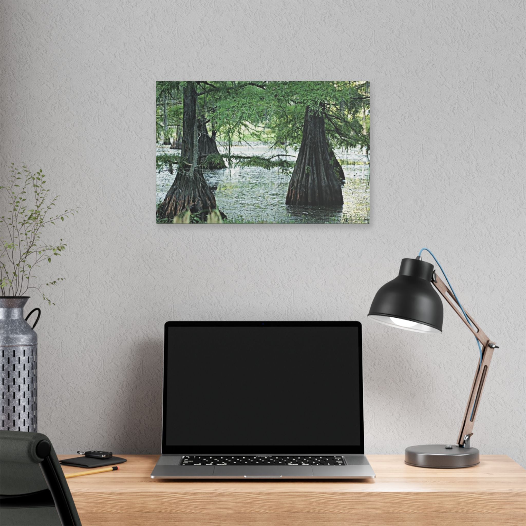 Classic Stretched Canvas Cypress Swamp