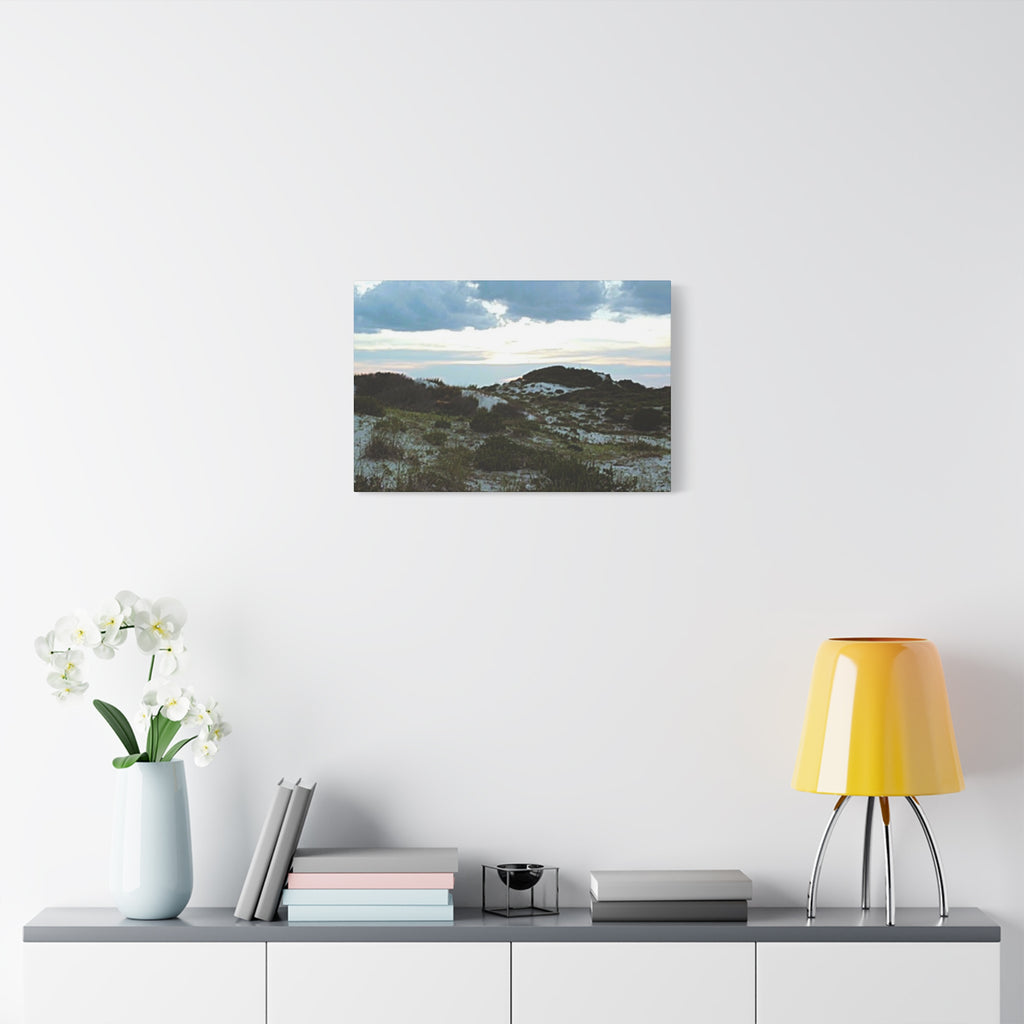 Coastal Dunes Matte Stretched Canvas