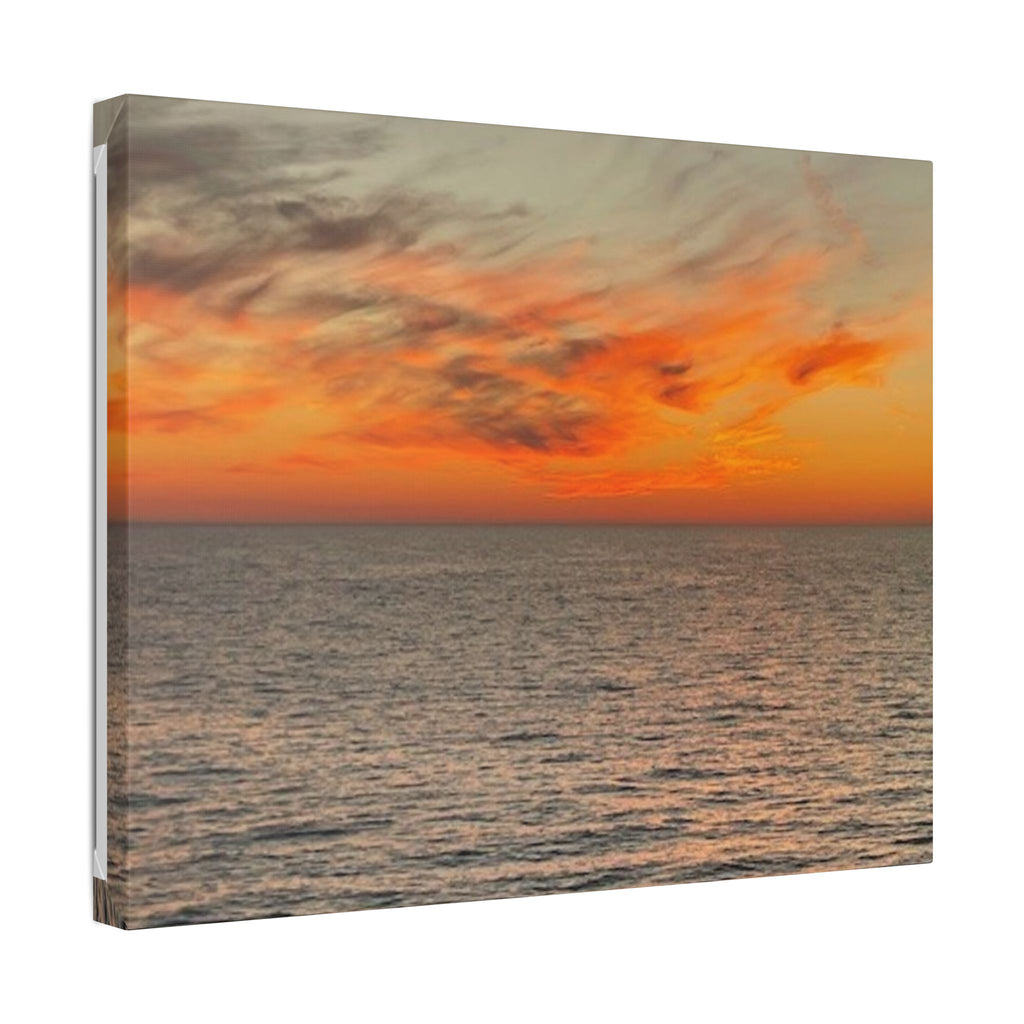 Sunset Ocean Canvas Print