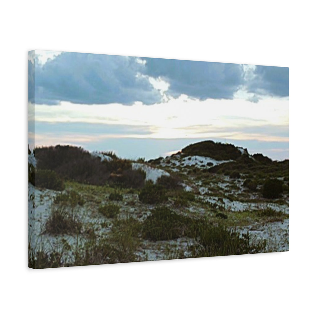 Coastal Dunes Matte Stretched Canvas